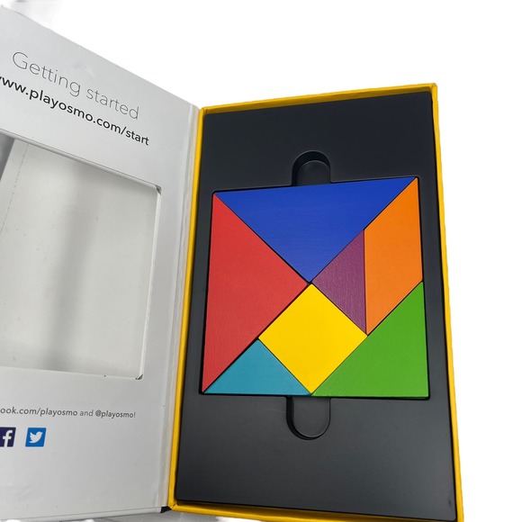 Osmo Learning Games Starter Kit Word Tiles, Tangrams, Base &‎ Reflector for iPad - Picture 3 of 6